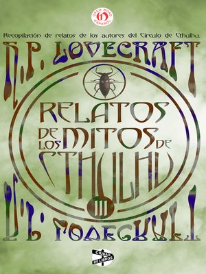 cover image of Relatos de los mitos de Cthulhu